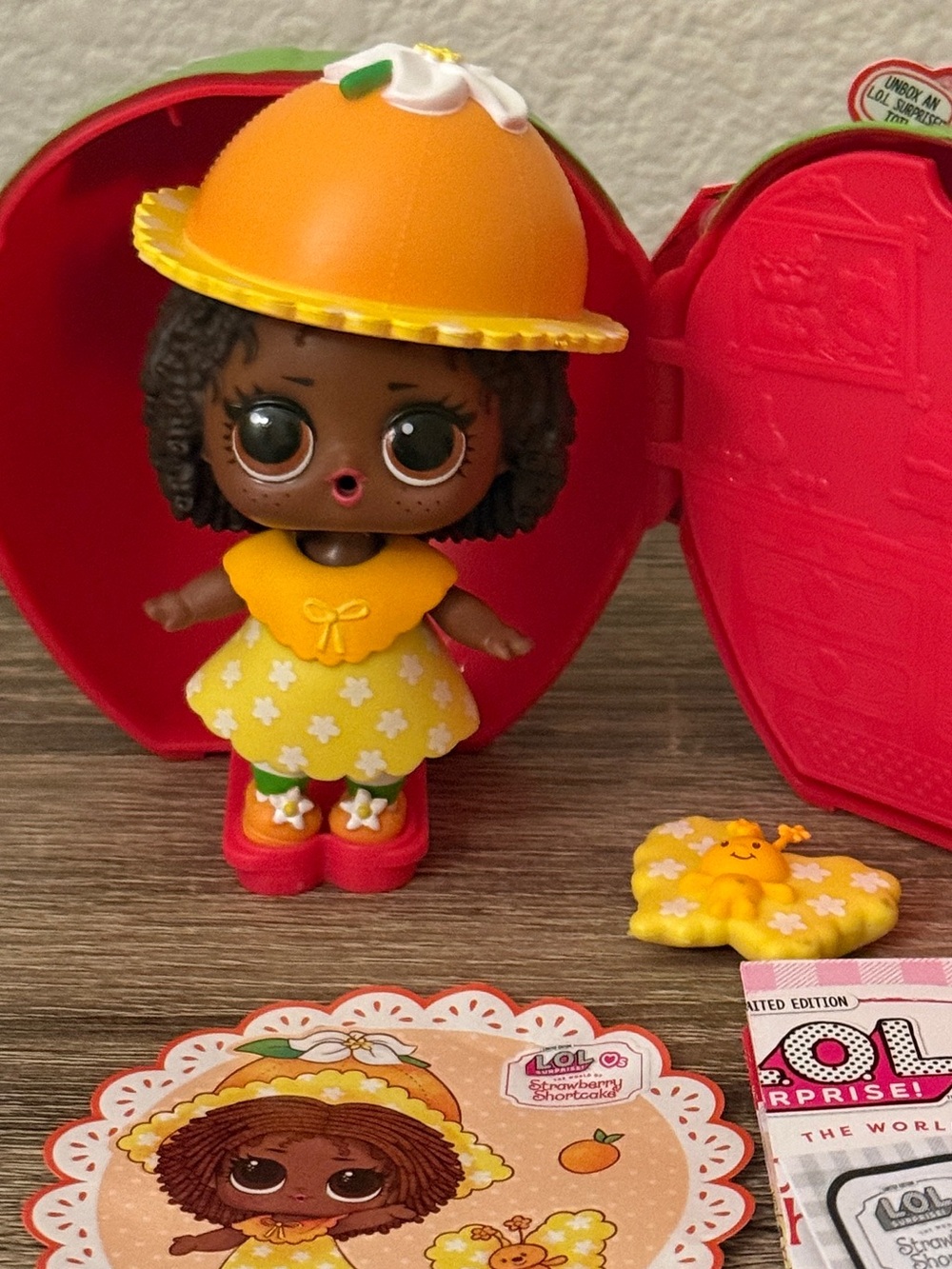 LOL Surprise Loves The World of Strawberry Shortcake Rare Orange Blossom